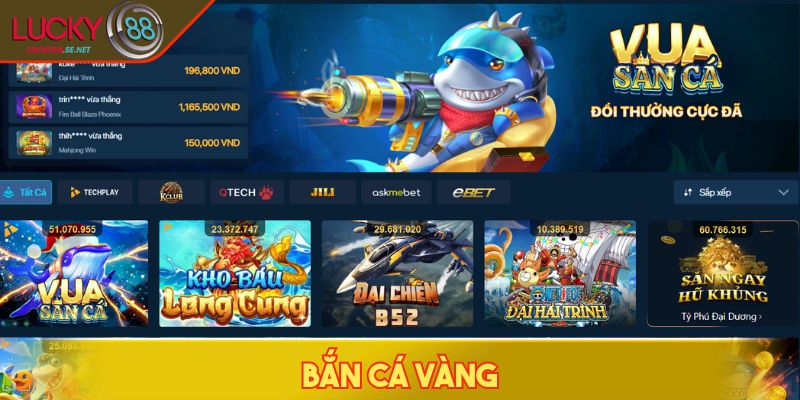 Bắn Cá Vàng - Săn Kho Báu Đại Dương Chỉ Trong Vài Phút 1 Bắn cá vàng